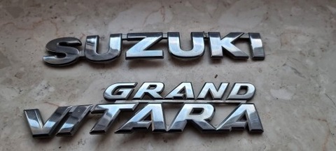 SUZUKI GRAND VITARA INSCRIPCIÓN AL TAPA DE MALETERO TYLAL EMBLEMA  