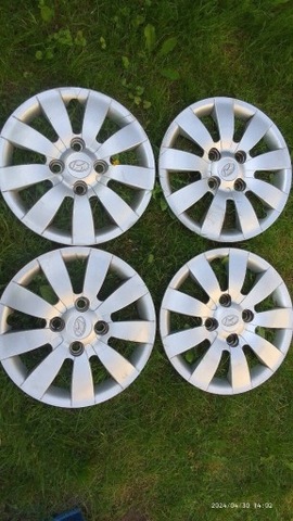 WHEEL COVERS ORIGINAL HYUNDAI 4X115  