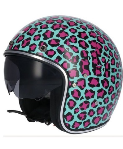 CASCO JET SHIRO SH-235 ANIMAL PRINT TAMAÑO M  