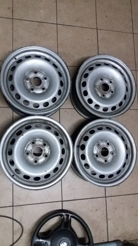 4 PIEZAS LLANTAS 15 VW PASSAT B6,B7 TOURAN,GOLF V ,VI  