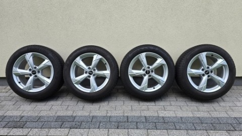 КОЛЕСА ДИСКИ ЛЕТНИЕ 225/55R18 A6 A7 C7 C8 4K0601025CE КАК НОВОЕ 