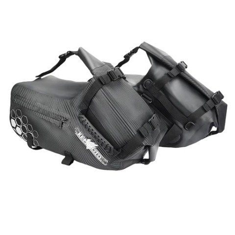 СУМКИ МОТОЦИКЛЕТНІ KEMIMOTO 2X14L СУМКИ БІЧНІ ВОЛОГОСТІЙКЕ 28L NA БАГАЖ 