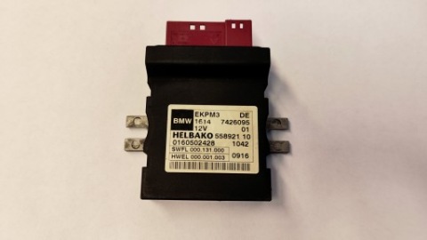 БЛОК УПРАВЛЕНИЕ НАСОСА ТОПЛИВА BMW F01 F02 F06 F07 F10 F12 F13 F15 F22 F25 7426095 