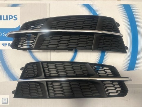РЕШІТКИ БАМПЕРА AUDI A6 S ТРОСА 4G0807681 4G0807682 КОМПЛЕКТ 