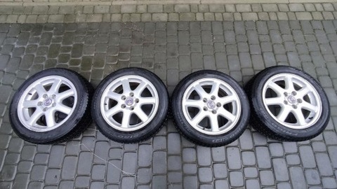 LLANTAS DE ALUMINIO SAAB 900 + NEUMÁTICOS DE INVIERNO 195/55R16  