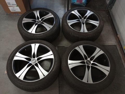 4X ПОВНОЦІННЕ КОЛЕСА FULDA 225/45R17 94Y ШИНИ ЛІТНІ 