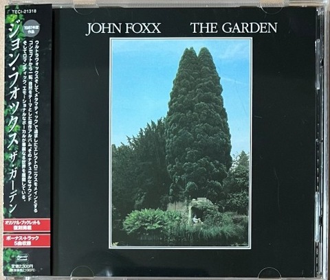 John Foxx The Garden CD Japan obi