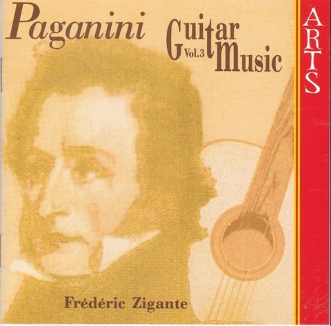 Paganini / Guitar music vol.3 / Frederic Zigante 