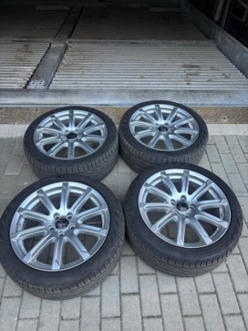 ТИТАНОВІ ДИСКИ 5X112 R18 J8 ET47 + UNIROYAL RAINSPORT 5 