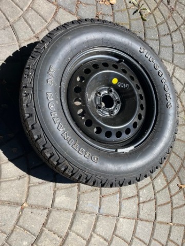 МАХОВИК ЗАПАСНОЕ FIRESTONE DESTINATION A/T 245/65 R17 СТАЛЬНОЙ JEEP CHEROKEE 