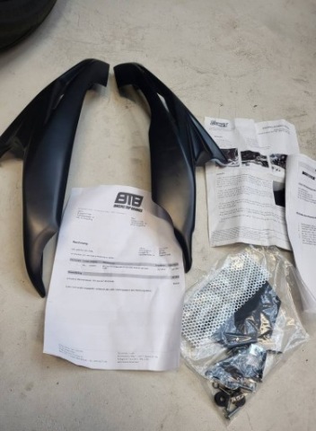Bugspoiler, pług. Honda CB1000R SC60