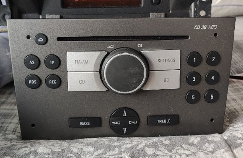 RADIO OPEL CD30MP3 WYLOGOWANE VECTRA RESTYLING CORSA RESTYLING  