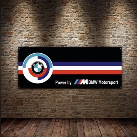 BANER ТЕНТ BMW M PERFORMANCE 150X60CM MPOWER фото