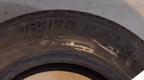 SEMPERIT 165/70 R14 T TRZY ШТУКИ 