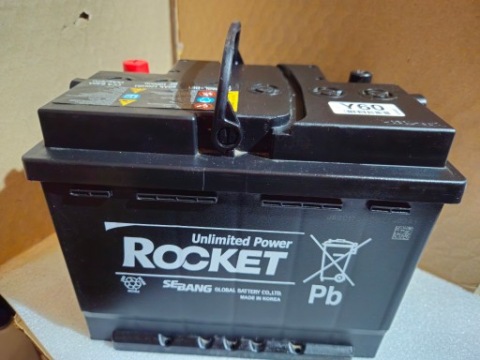 АКУМУЛЯТОР ROCKET/GLOBAL AGM 12V 60AH 640A P+ 