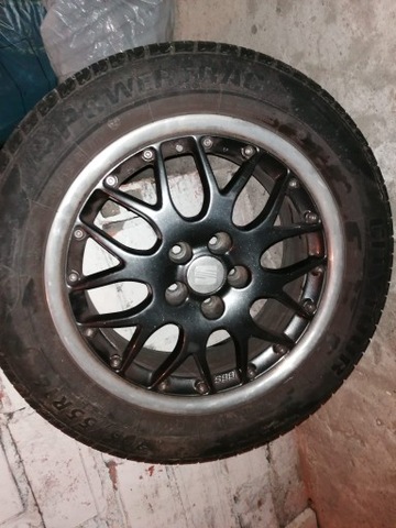 ДИСКИ Z ШИНАМИ 16 ДЮЙМІВ SEAT VW 5X100 КОМПЛЕКТ