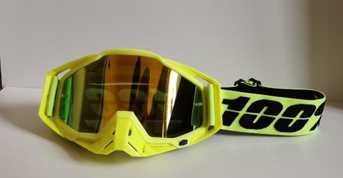 GAFAS MOTOCICLETA CROSS QUAD ATV APAGADO ROAD REGALO  