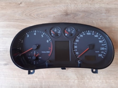 A3 8L ПРИБОРНАЯ ПАНЕЛЬ ПРИБОРНАЯ ПАНЕЛЬ VDO 8L0919880E БОЛЬШОЙ FIS 0KM ПИН БЕНЗИН 