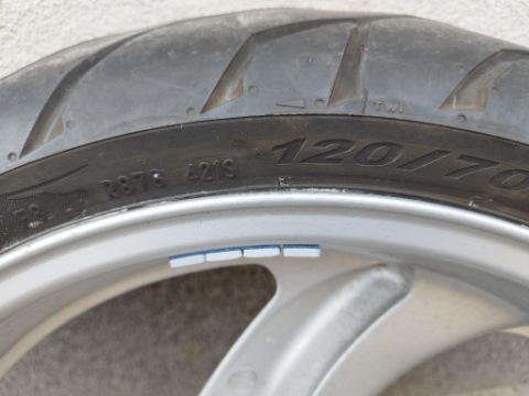 ДИСК ПЕРІД DO HONDA NTV650 17 X MT 3.50 