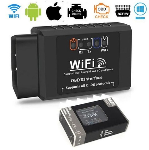 ELM327 OBD2 interface diagnostyczny WIFI DTC CAN 