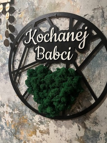 Mech chrobotek serce dla babci