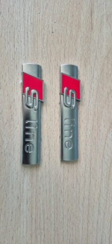 ЛОГОТИП ЭМБЛЕМА SLINE AUDI 2SZTUKI 