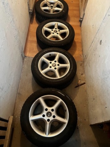 ТИТАНОВІ ДИСКИ BORBET 5X120 BMW E39 E34 E60 E38 225/55/16 R16 4 SZT. 