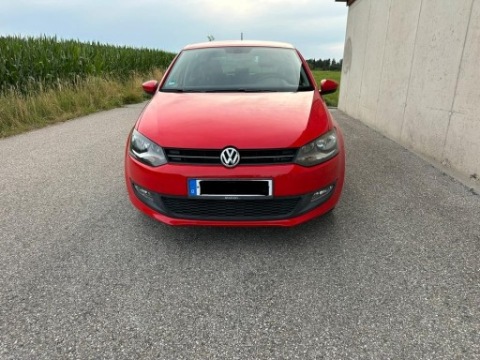 AUTOSTRADA A4 КАПОТ POLO 6R LP3G 6C V MK5 VW VOLKSWAGEN ЧЕРВОНА В ХОРОШОМУ СТАНІ 