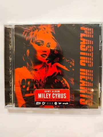 CD MILEY CYRUS  PLASTIC HEARTS   NEW FILM  