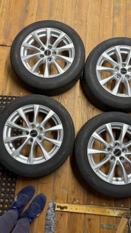 ДИСКИ BORBET RE 16” 5X112 ET38 + ШИНИ BRIDGESTONE TURANZA T005 205/55 R16 
