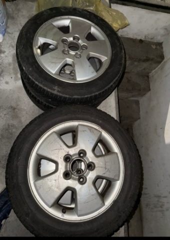 КОЛЕСА 185/60/15 5X110 OPEL + ТИТАНОВІ ДИСКИ ШИНИ HANKOOK KINERGY 4S 2021R 