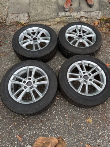 КОЛЕСА ЗИМОВІ 205 60 16 ДИСКИ 7JX16H2 ET38 LK5X112 AUDI VW SKODA SEAT FORD 