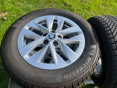 WHEELS SKODA IV MICHELIN ALPIN 6 185 65 R15  4 PCS.  