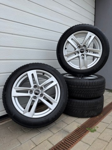 КОЛЕСА ЗИМОВІ AUDI 17 ДЮЙМИ 5X112 ET42 СТАН ДУЖЕ ХОРОШИЙ СТАН CONTINENTAL 225/50 R17 94H AO 