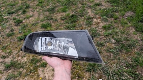 HALOGEN LAMP RIGHT SKODA FABIA III 3 BEFORE FACELIFT  