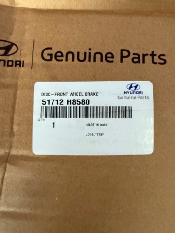 ДИСКОМ ГАЛЬМІВНОЮ X2 ПЕРІД KIA HYUNDAI 51712 H8580 