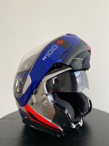 ШОЛОМ КОЛОДКОЮ NOLAN N100-5 M N-COM НАКЛАДКА ТУРИСТИЧНИЙ PINLOCK 