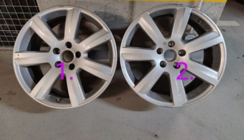 2xFelgi VW Phaeton 7.5J 18