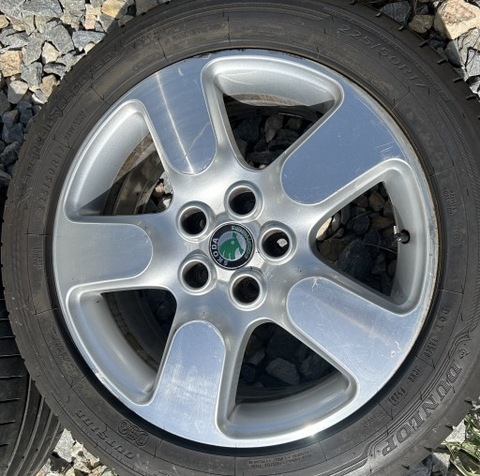 WHEELS SKODA OCTAVIA SCOUT FROM TIRES LETNIMI 225/50  