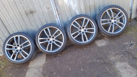 ДИСКИ ATS RADIAL 8,5X19 ET30 ВІДСТАНЬ БОЛТІВ 5X112 ШИНИ ЛІТО 