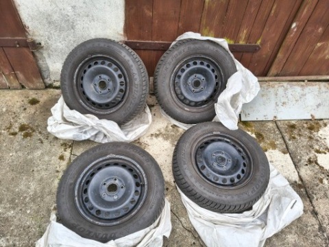 ДИСКИ СТАЛЬ Z ШИНАМИ ЗИМОВИМИ DUNLOP WINTER SPORT 5 195/65 R15 91H 