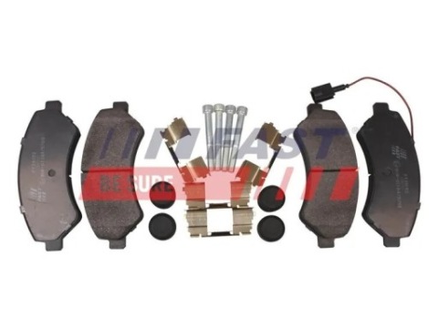 КОЛОДКИ ГАЛЬМІВНЕ ПЕРІД 1-CZUJNIK FIAT DUCATO 06- 17Q HEAVY FT29152 