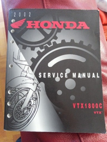 КНИЖКА СЕРВІСНА HONDA VTX1800 