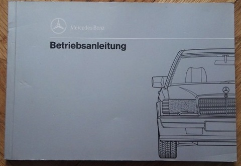 MERCEDES MANUAL W201 190E 2.5-16 COSWORTH 16V  