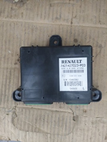 UNIDAD DE CONTROL MÓDULO ECS RENAULT 7421427023  