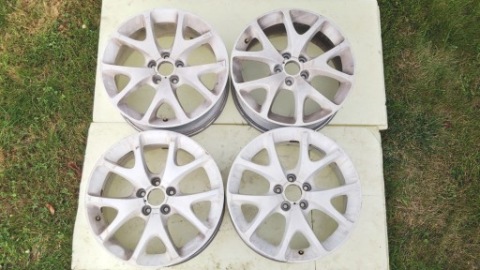 ОРИГИНАЛ ДИСКИ OPEL CORSA ASTRA VECTRA OPC R18 7.5J ET47 5X110 RONAL 65,1 