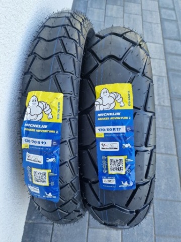 ШИНИ МОТОЦИКЛЕТНІ MICHELIN ANAKEE ADVENTURE 2 II 120/70/19 I 170/60/17 