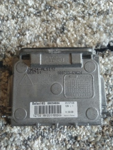 ПЕРЕТВОРЮВАЧ КСЕНОН BI-XENON VZ739 BALLAST 6G 89034934 