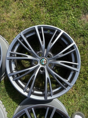 ОРИГІНАЛ ДИСКИ ALFA ROMEO 18” STELVIO GIULIA– 5X110 MADE IN ITALY 8JX18 