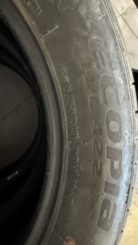 ШИНИ BRIDGESTONE ECOPIA 225/55R19 ЛІТНІ BIEZNIK 6MM 4 SZT. 